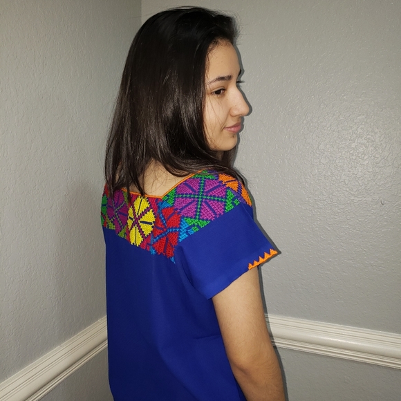 Mexican handmade blouse - Picture 2 of 2